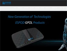 Tablet Screenshot of espod.net